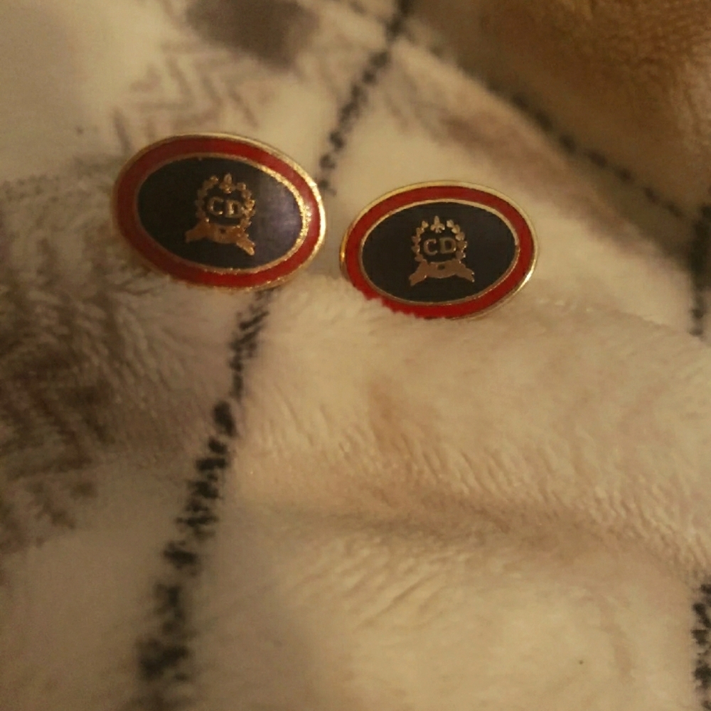 CHRISTIAN DIOR ventage men's cufflinks